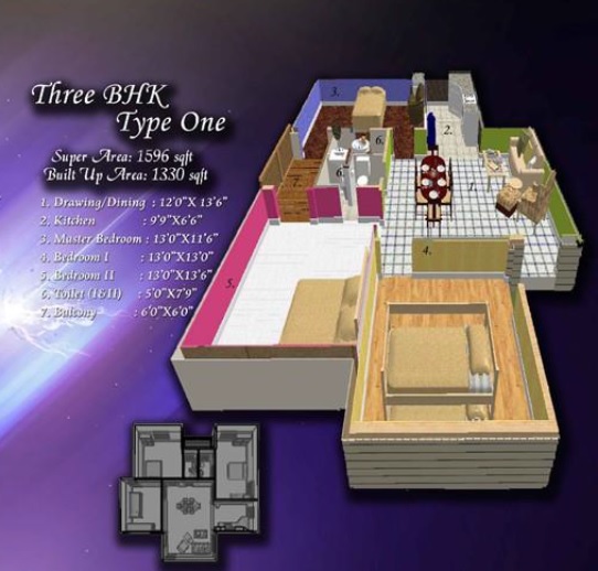 Celestial Palace — floor plan 2