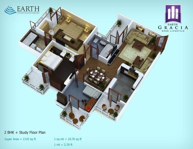 Earth Gracia II — floor plan 1