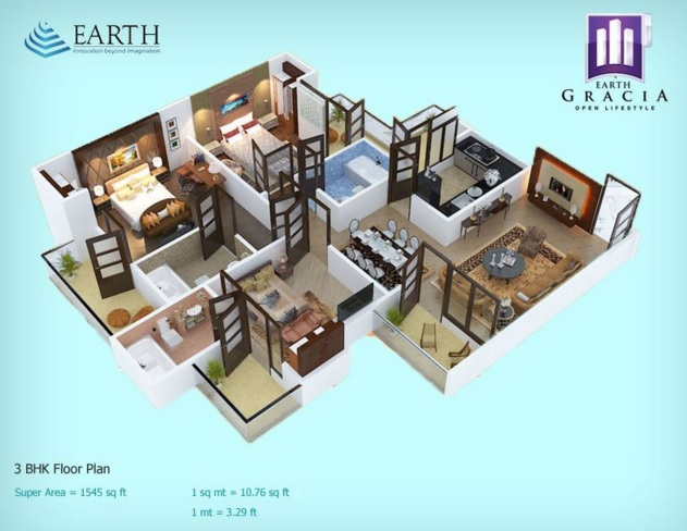 Earth Gracia II — floor plan 2