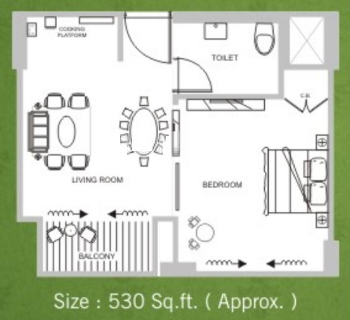 Vardhman Metropolis — floor plan 1