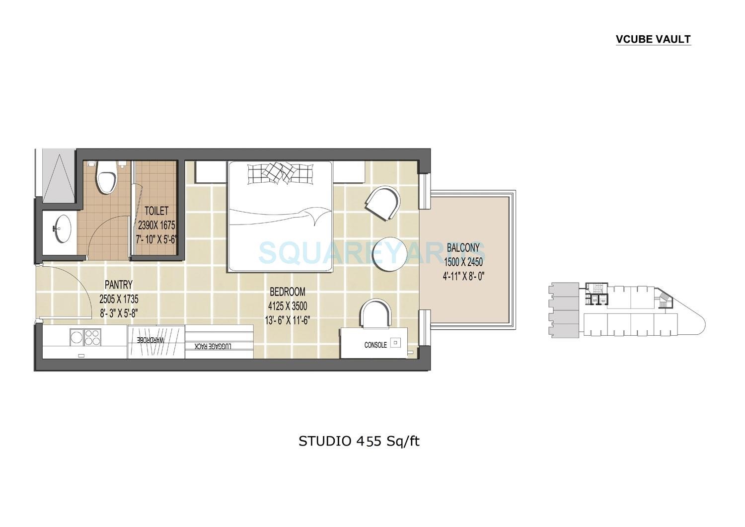 Divyam Vault — floor plan 1