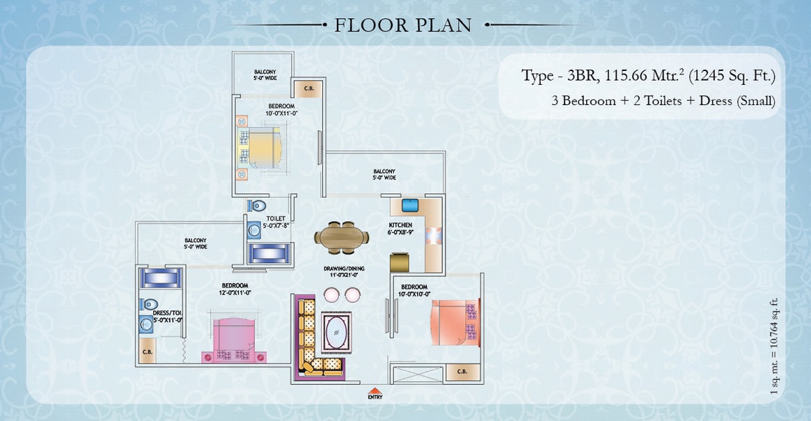 Nirala Estate — floor plan 3