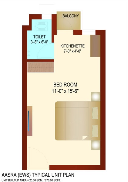 Ansal Megapolis Aasra Avom Bharosa — floor plan 3