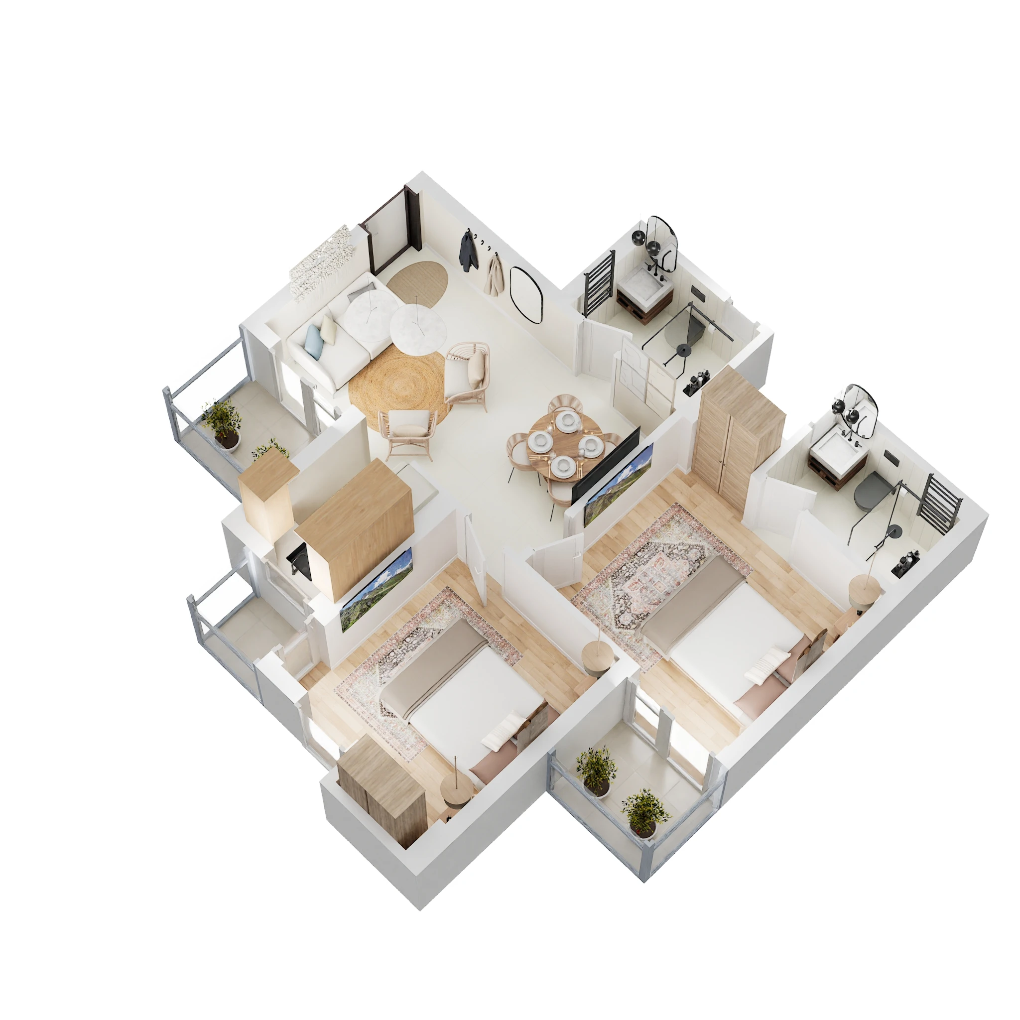 Eros Sampoornam III — floor plan 2