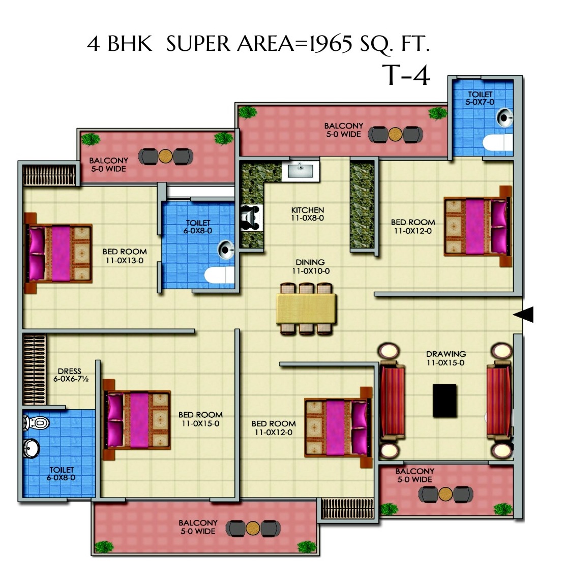 IEC White House — floor plan 4
