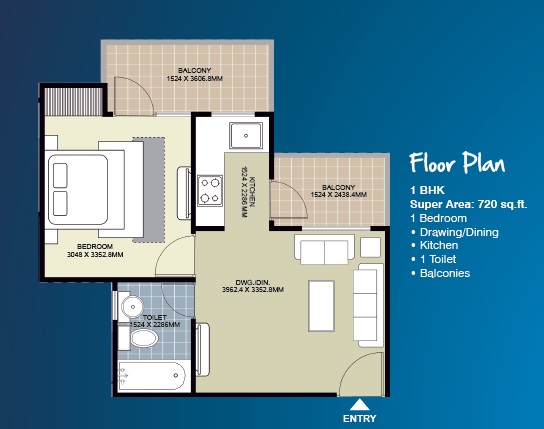 Ecnon Kings Court — floor plan 1