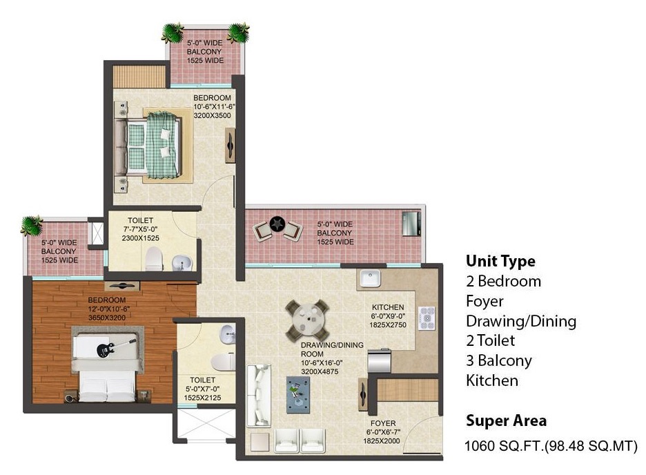 JM Florance — floor plan 1