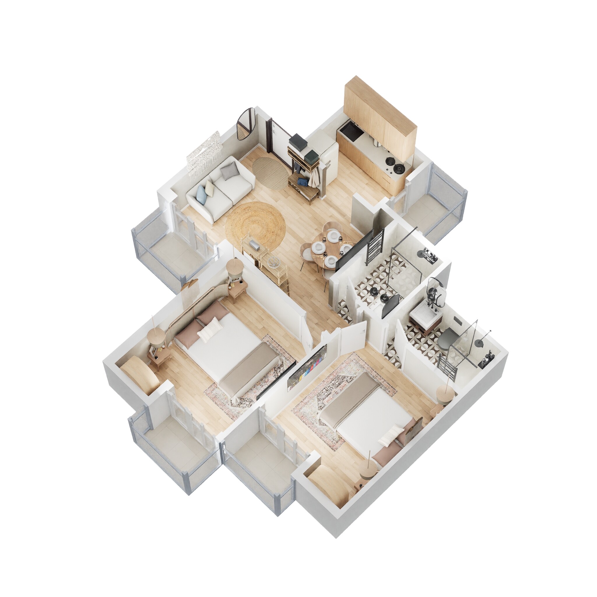 Ajnara Sports Republik — floor plan 2