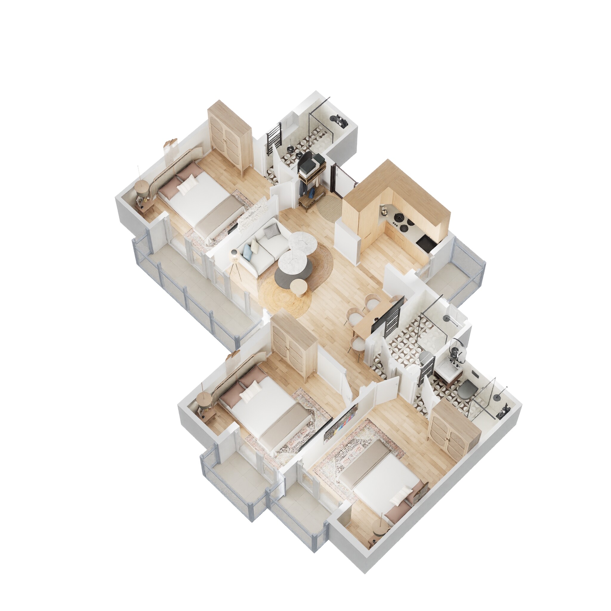 Ajnara Sports Republik — floor plan 4