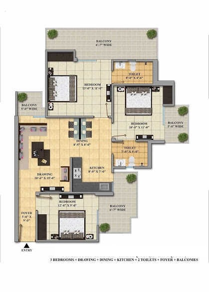 Gaursons Ska Green Mansion — floor plan 5