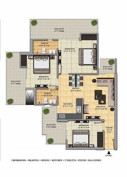 Gaursons Ska Green Mansion — floor plan 7
