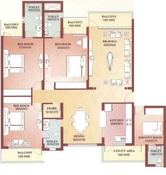 Parsvnath Panorama — floor plan 1
