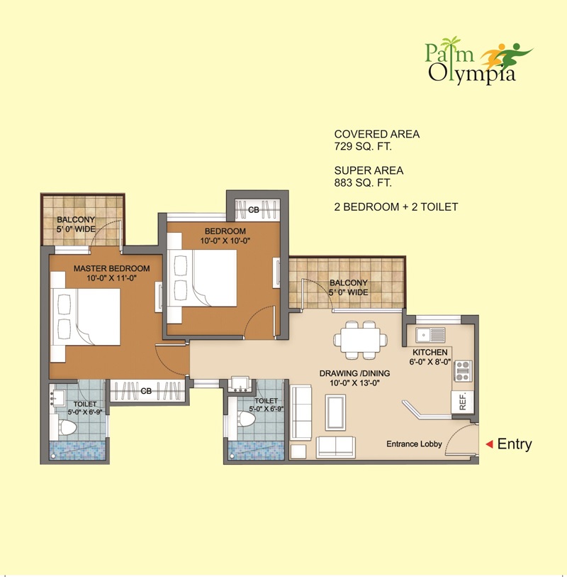 Sam Palm Olympia Phase II — floor plan 2