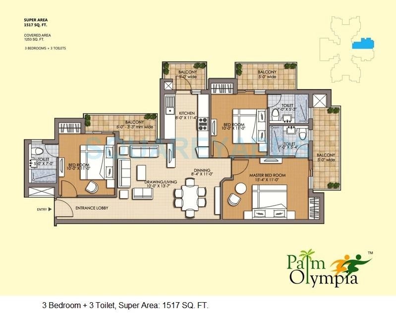 Sam Palm Olympia Phase II — floor plan 4