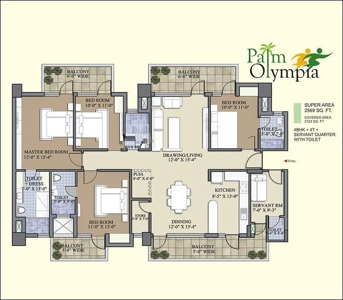 Sam Palm Olympia Phase II — floor plan 6