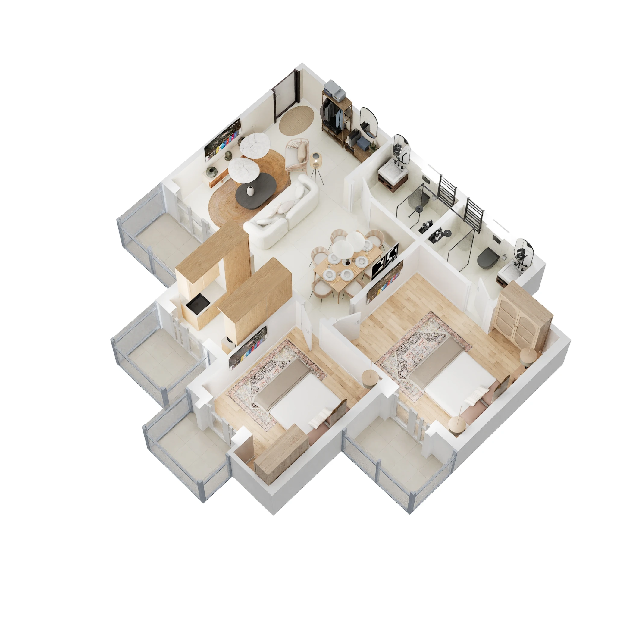Amrapali Riverview — floor plan 2