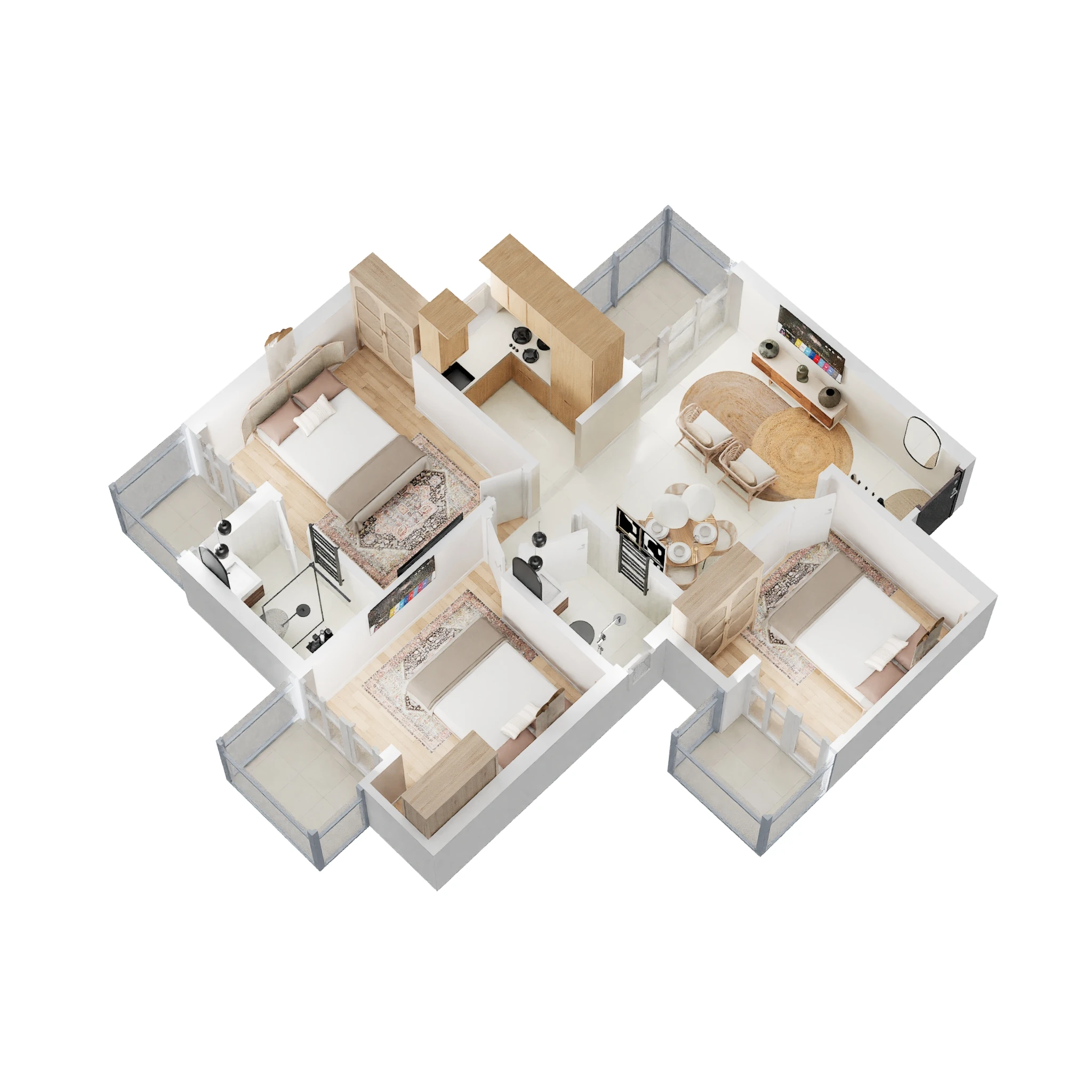 Amrapali Riverview — floor plan 4