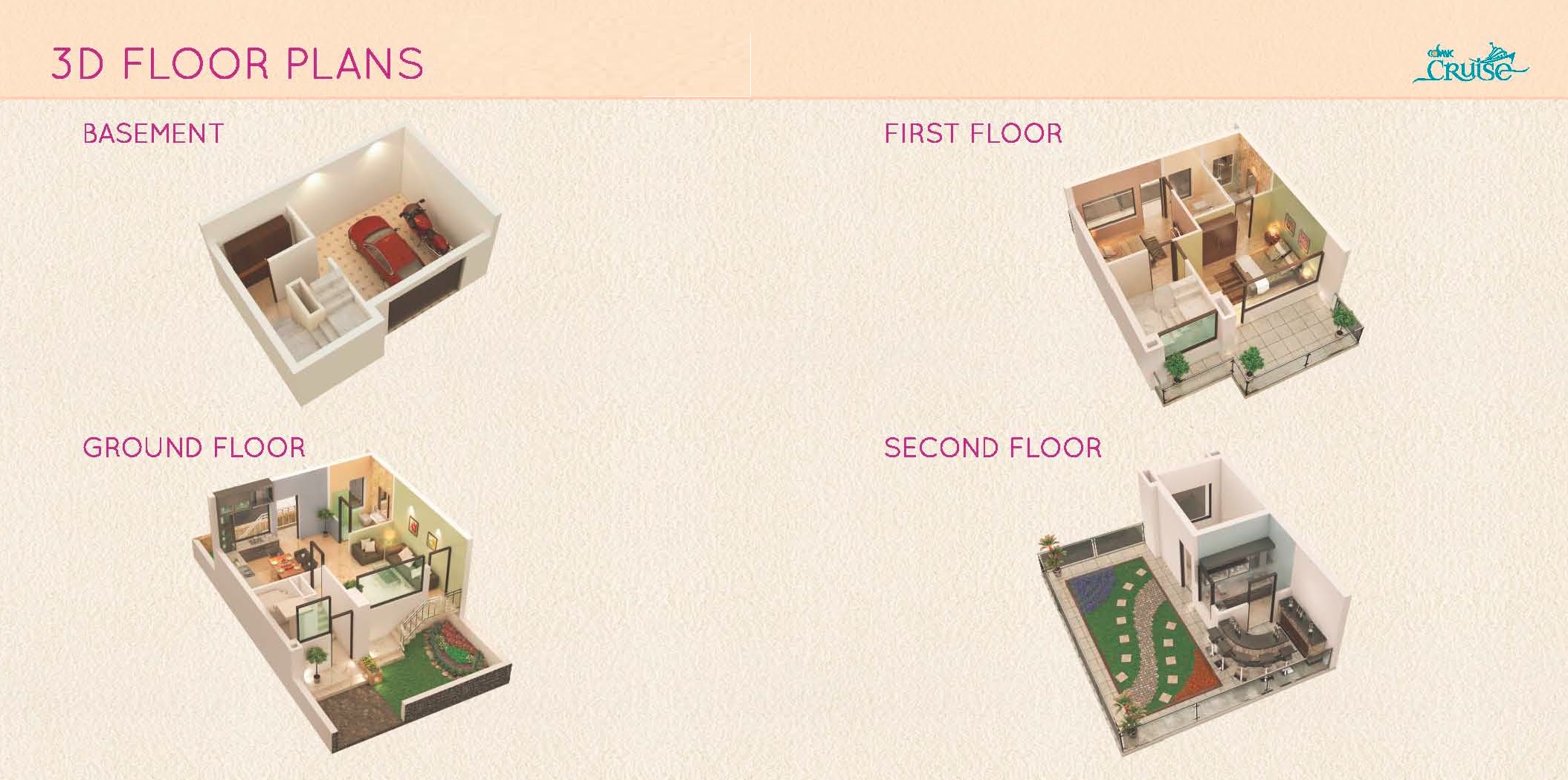 Cosmic Cruise — floor plan 1