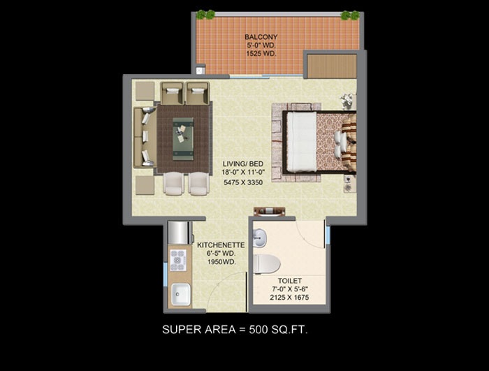 Supertech Up Country — floor plan 5