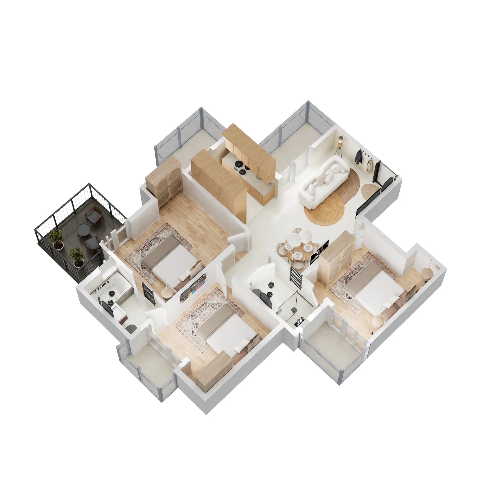 Amrapali O2 Valley — floor plan 6