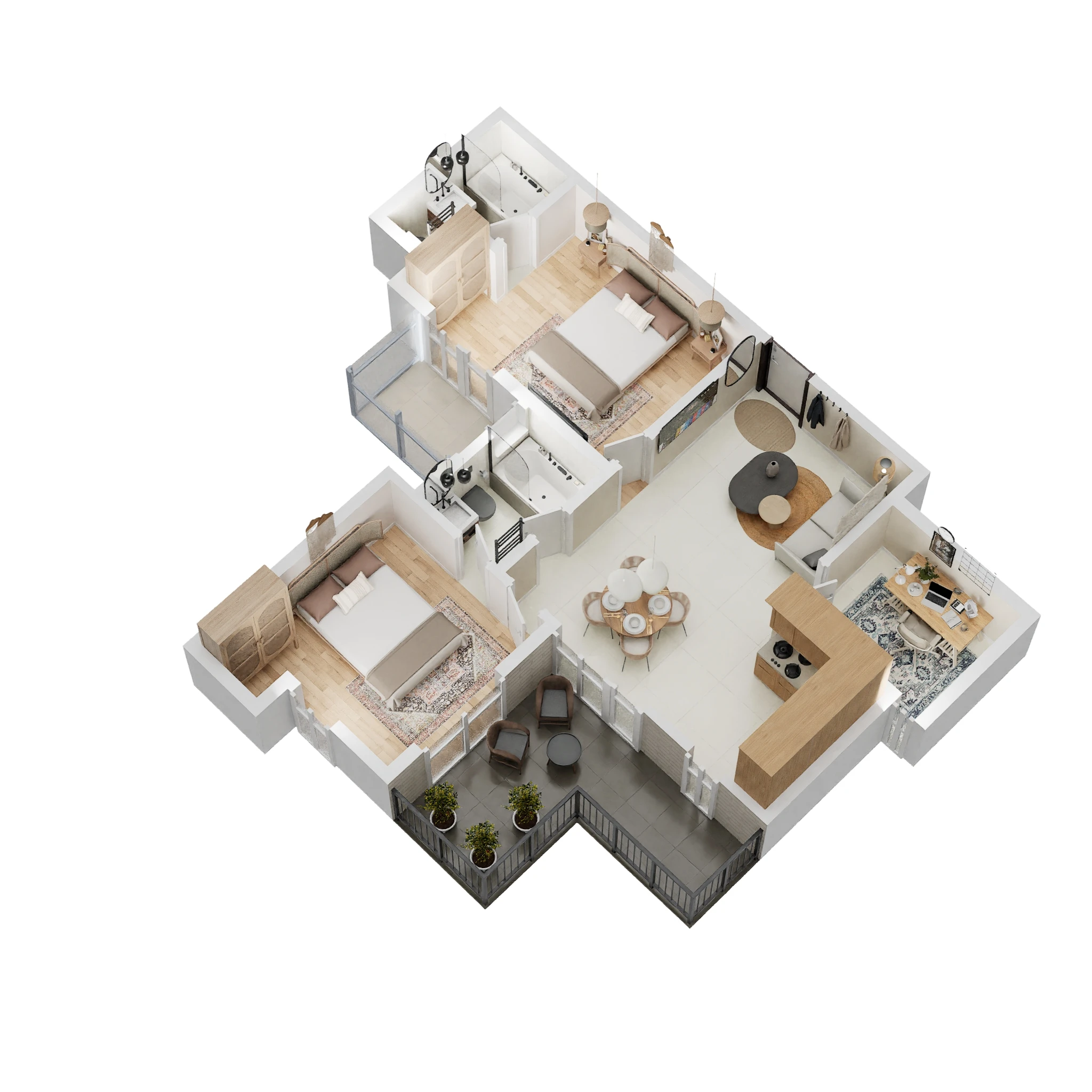 Amrapali O2 Valley — floor plan 4
