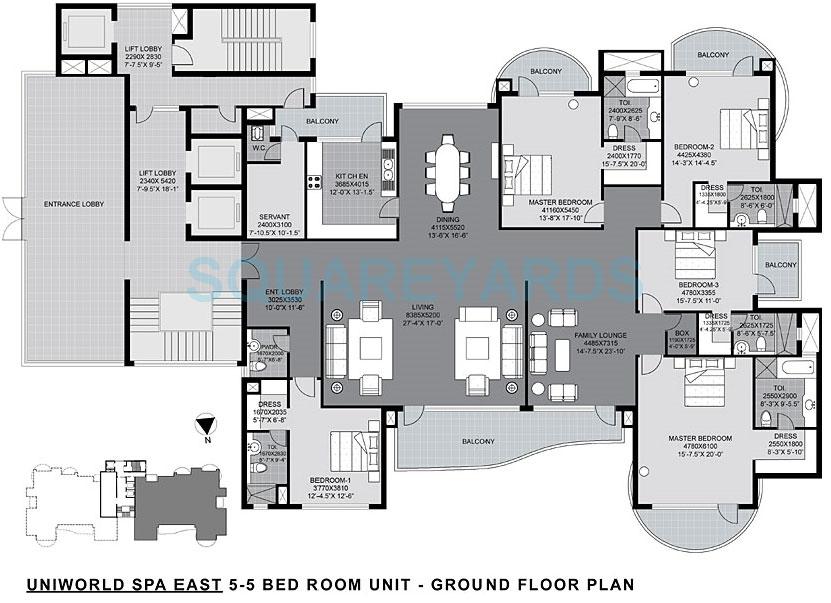 Unitech The World Spa — floor plan 8