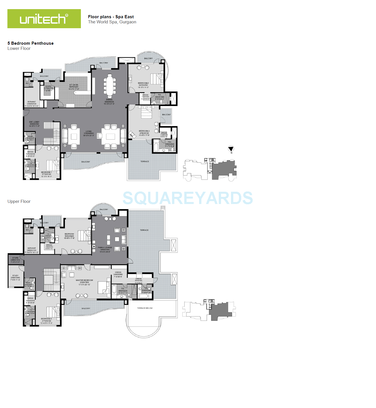 Unitech The World Spa — floor plan 10