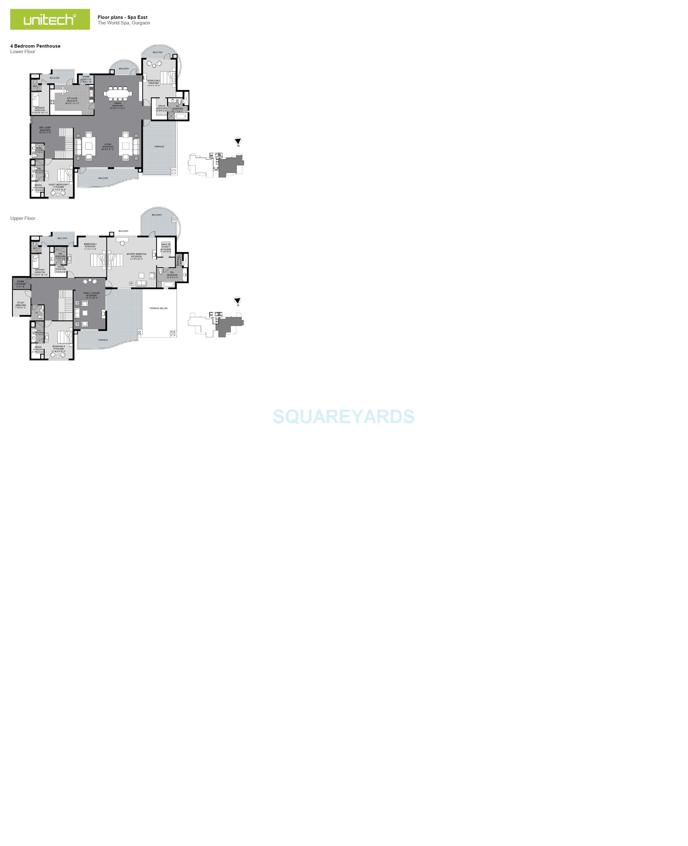 Unitech The World Spa — floor plan 9