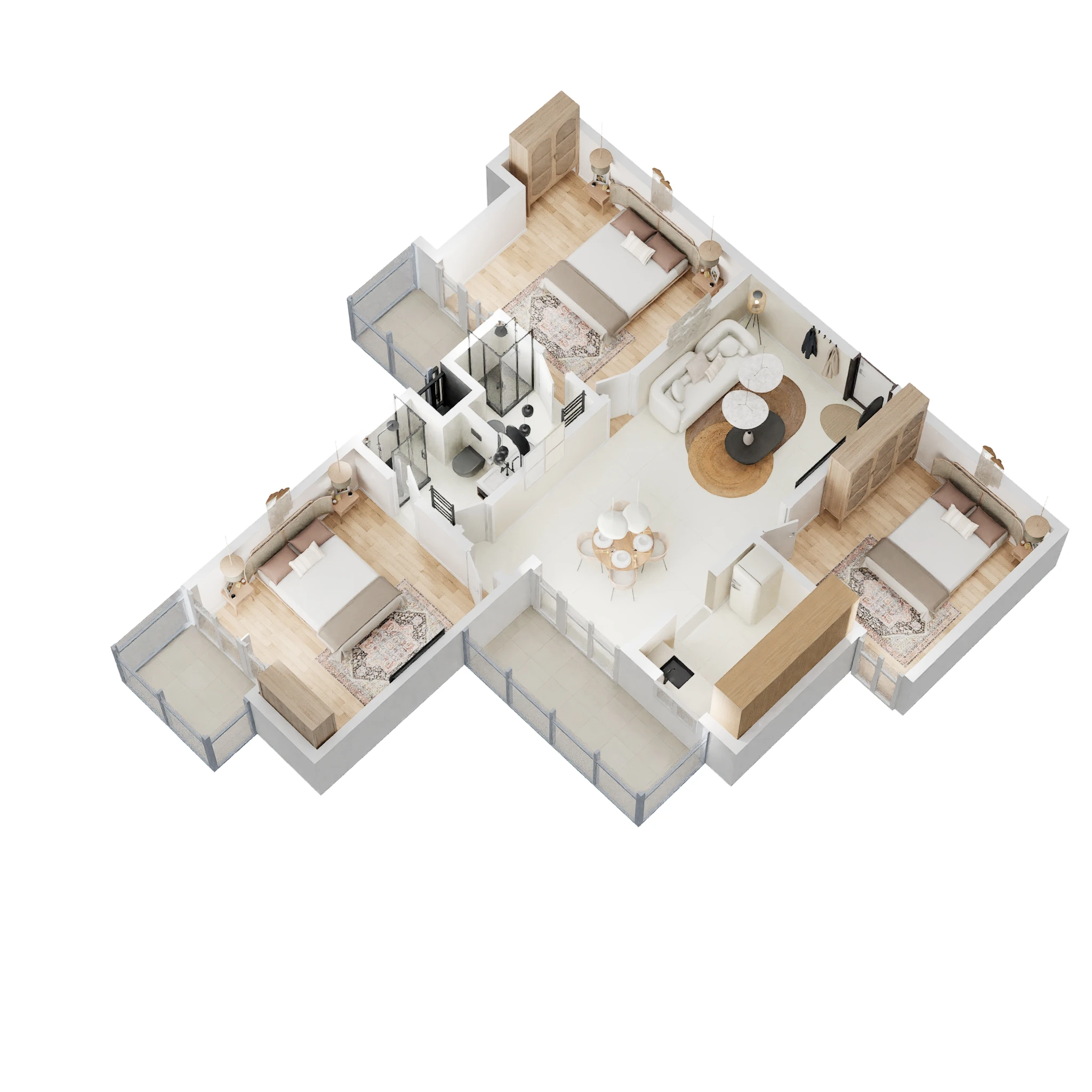 Amrapali Jaura Heights — floor plan 6