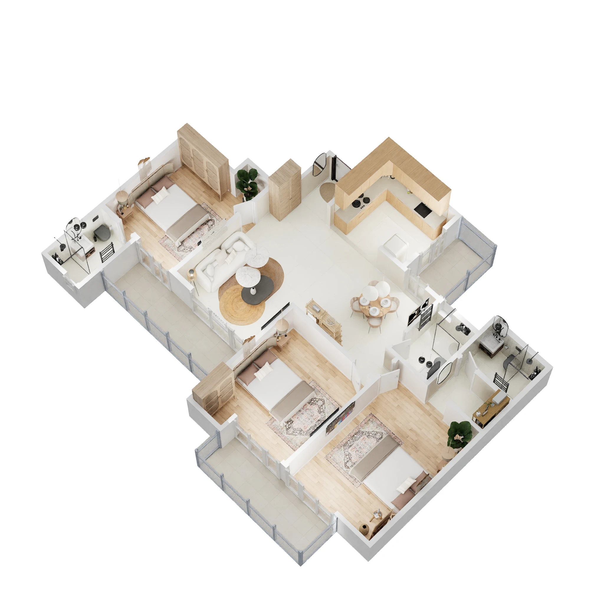 Amrapali Jaura Heights — floor plan 8