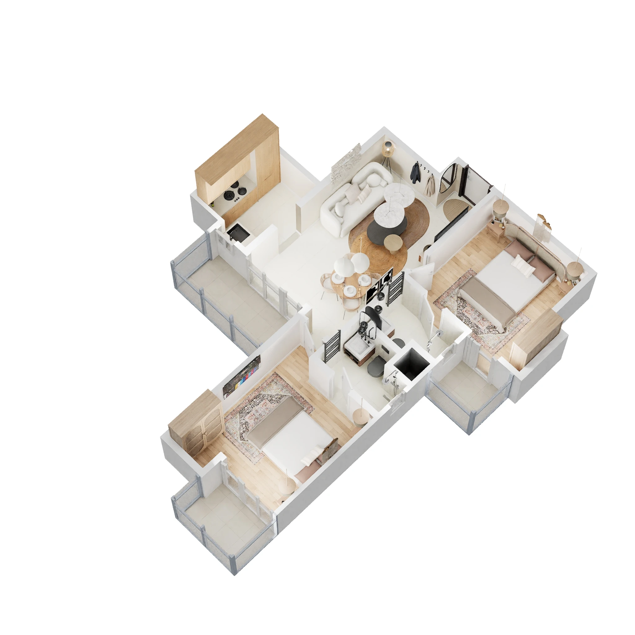 Amrapali Jaura Heights — floor plan 2