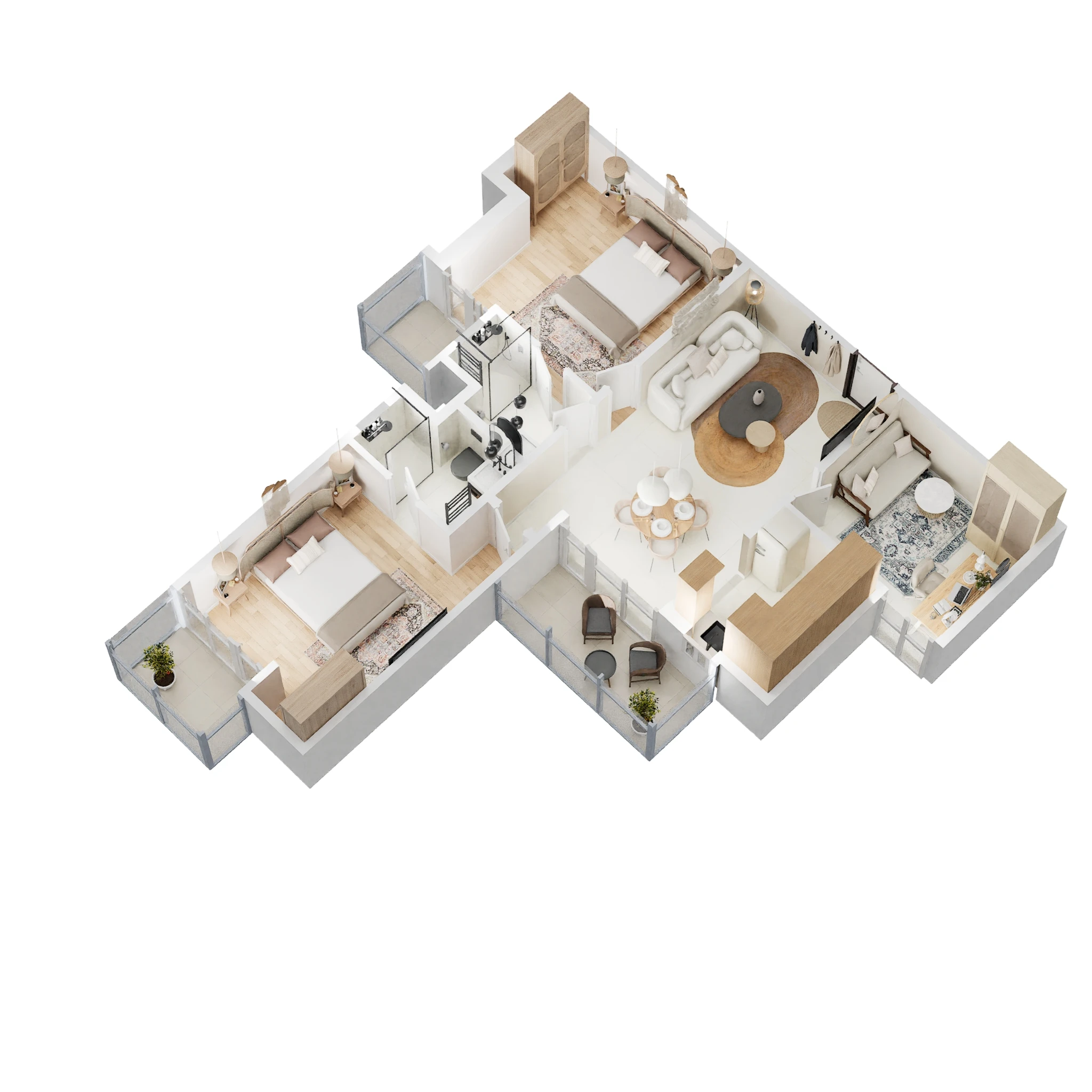 Amrapali Jaura Heights — floor plan 4