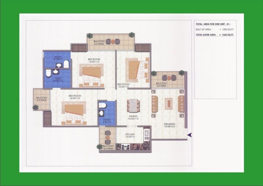 Mascot Soho Sports City — floor plan 2