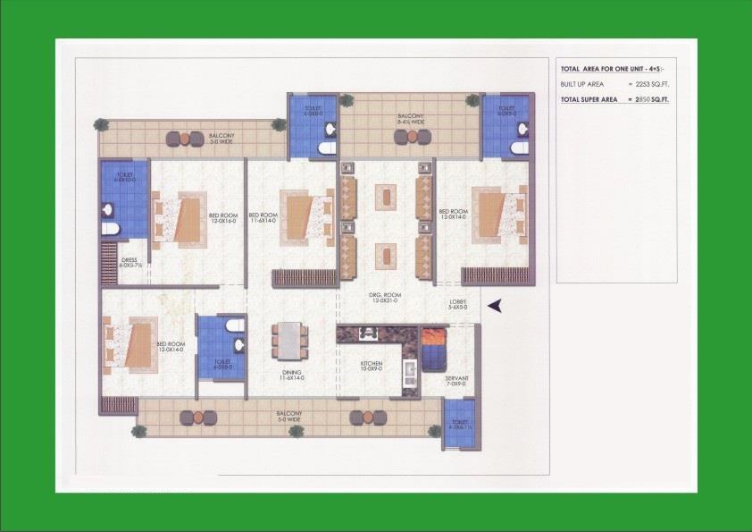 Mascot Soho Sports City — floor plan 3