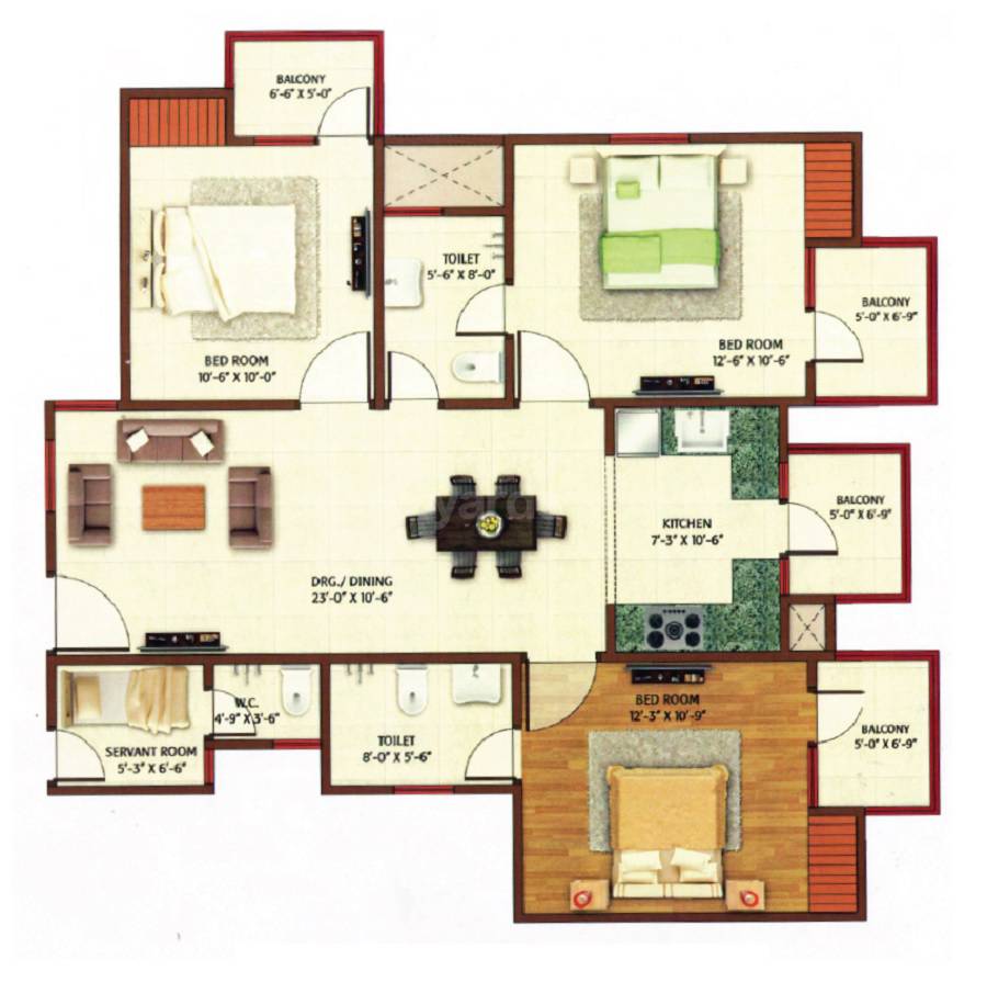 Oasis Homes — floor plan 5