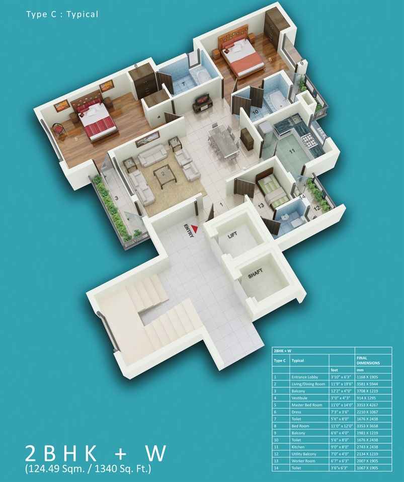 Jaypee Sports City — floor plan 2