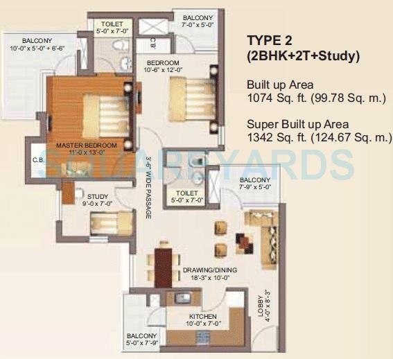 RG Luxury Homes Phase II — floor plan 3