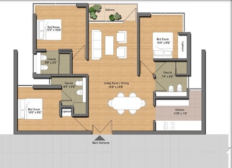 Dewa Kings Valley — floor plan 2