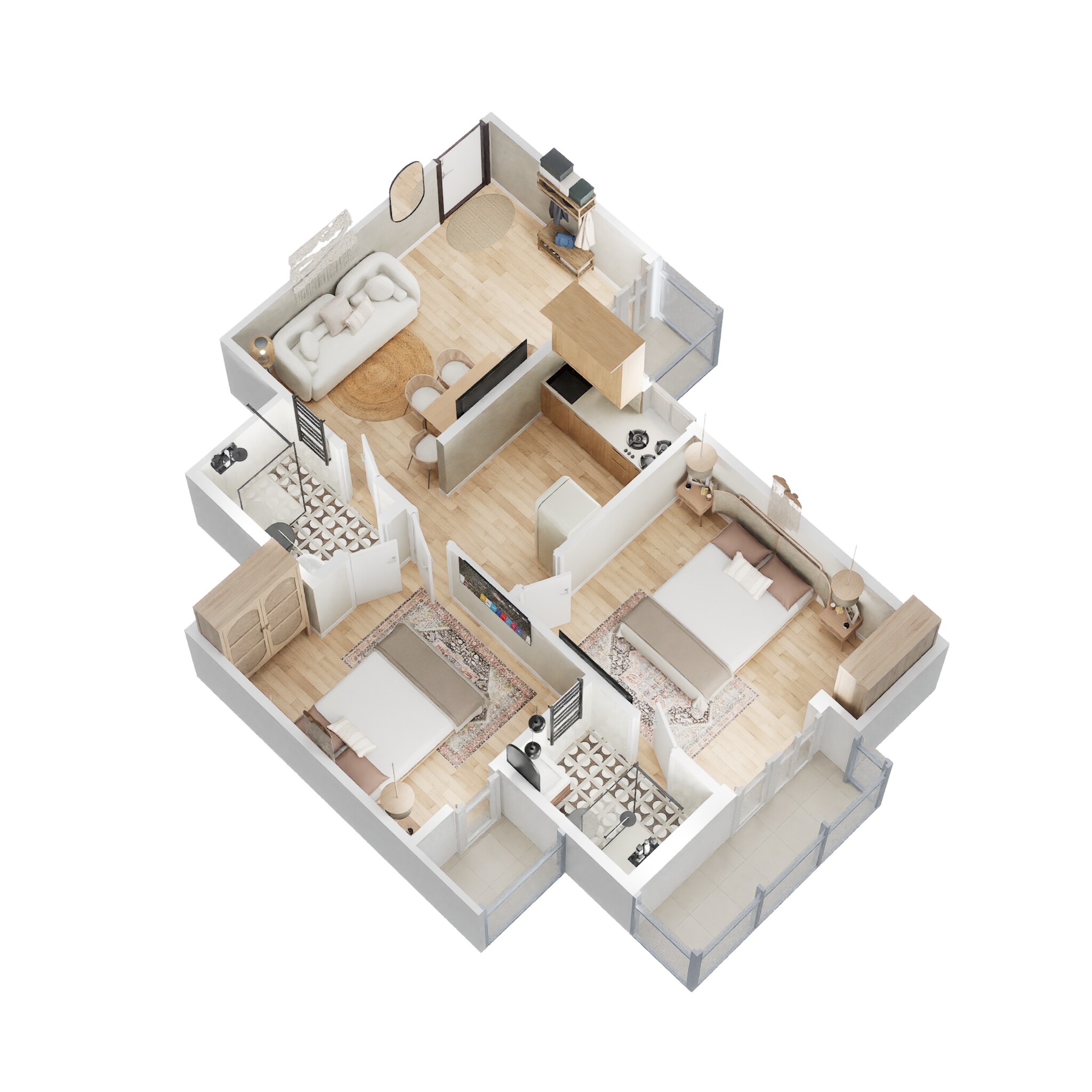 Gaur City 3rd Avenue — floor plan 2