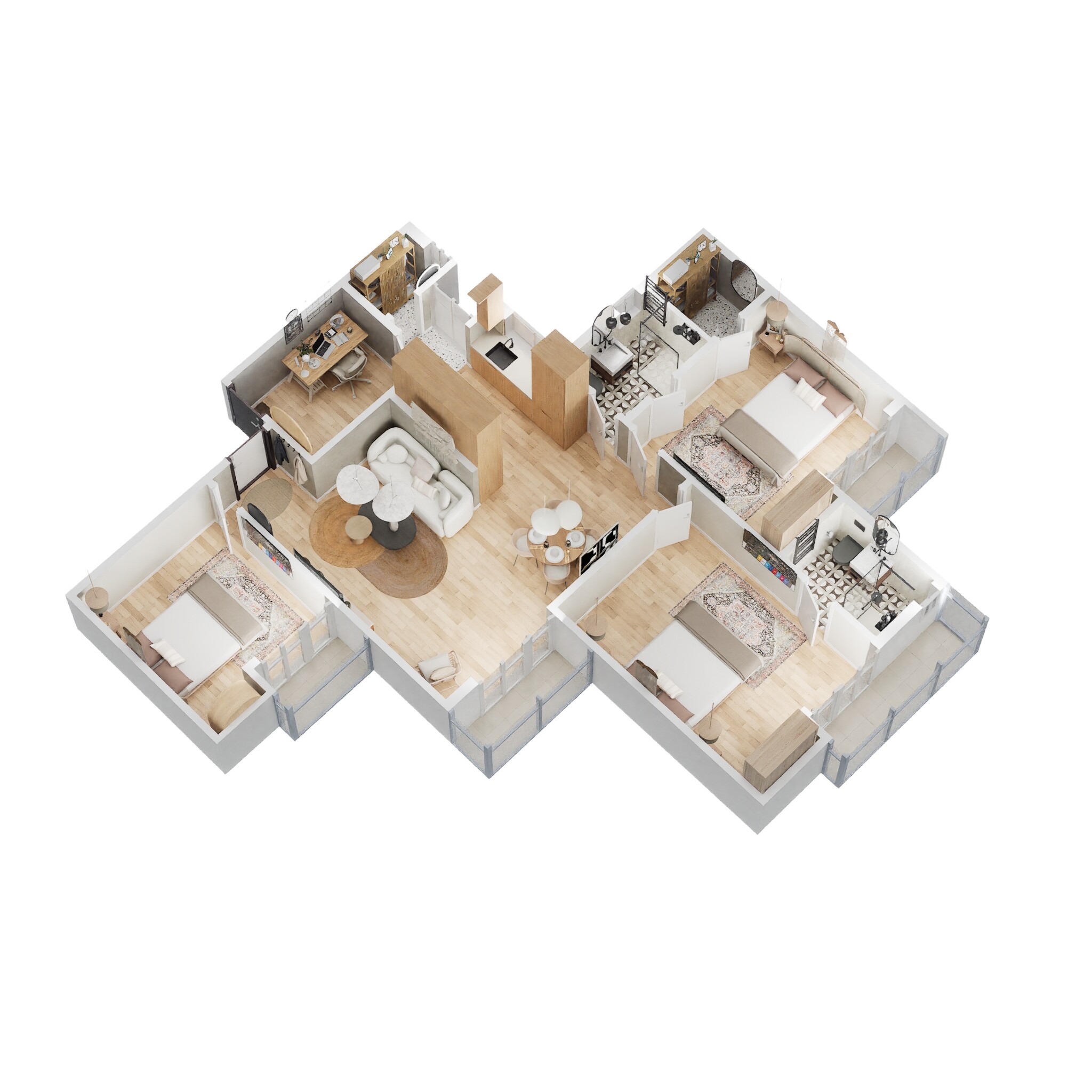 Gaur City 3rd Avenue — floor plan 6
