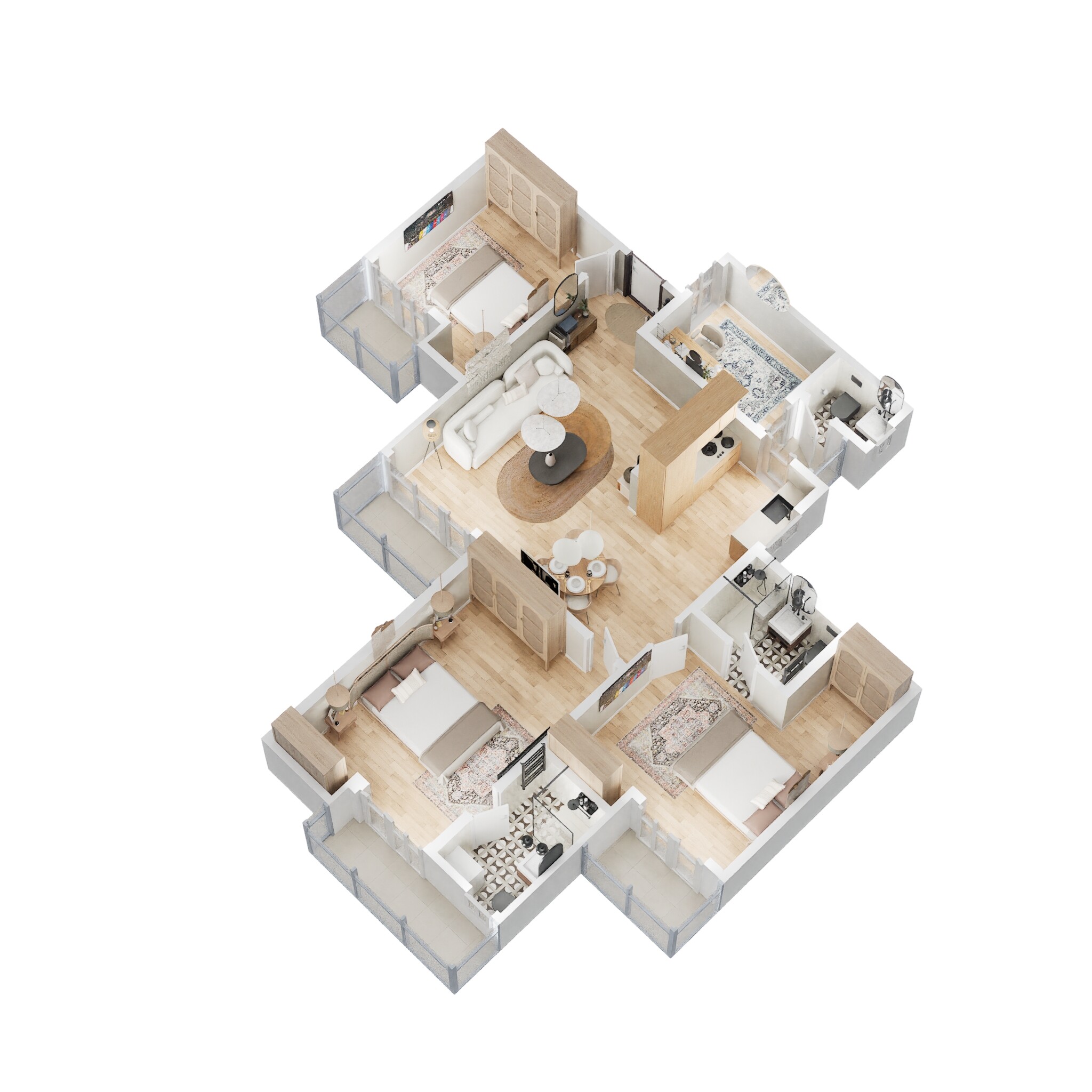 Gaur City 3rd Avenue — floor plan 4