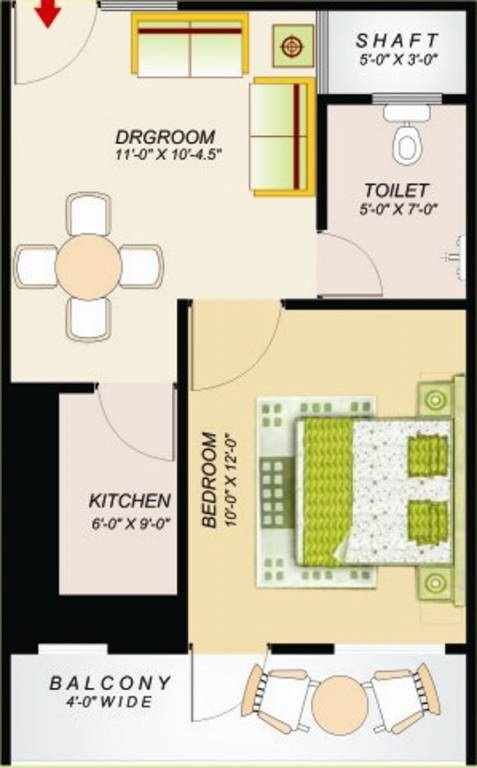 S S Emerald — floor plan 1