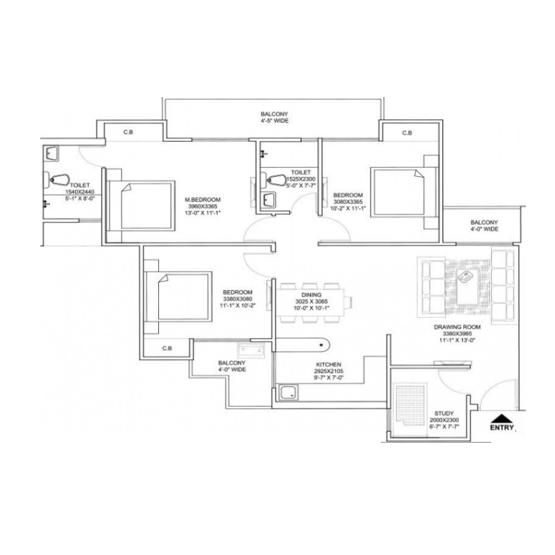Earth Towne 2 — floor plan 2