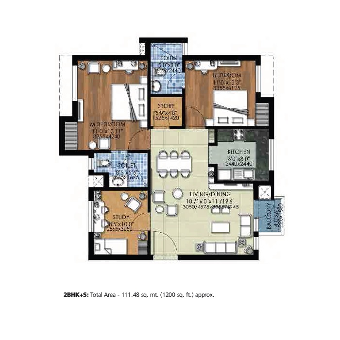 Jaypee Sports City The Kove — floor plan 2