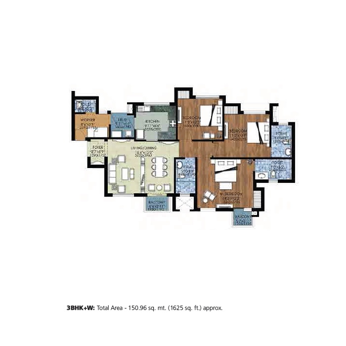 Jaypee Sports City The Kove — floor plan 4