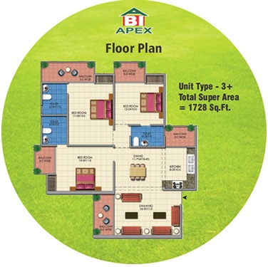 Apex Golf Avenue — floor plan 2