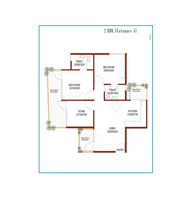 Signature Global Synera — floor plan 3