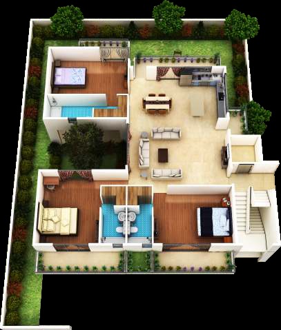 Raheja Ayana Residences — floor plan 1