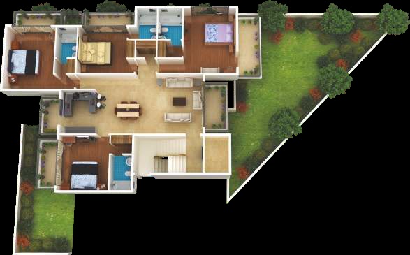 Raheja Ayana Residences — floor plan 2