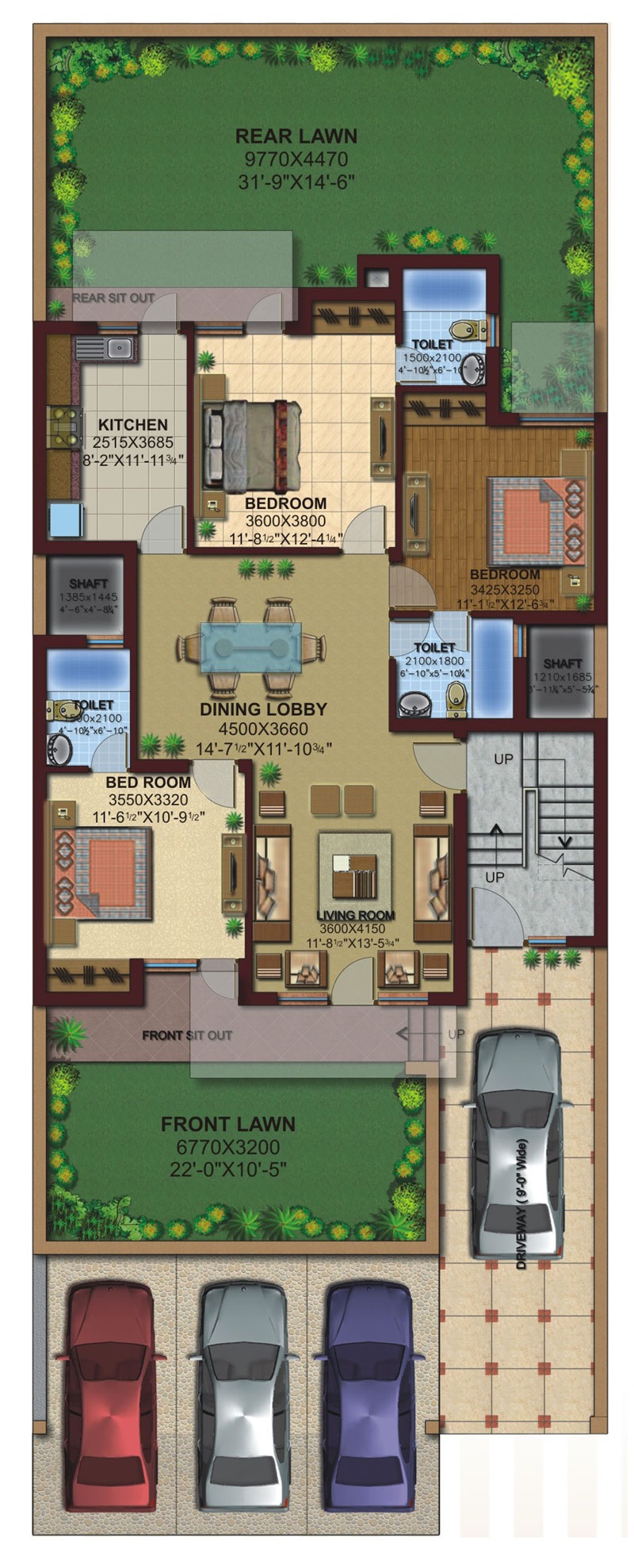 Ansal Florence Residency — floor plan 1